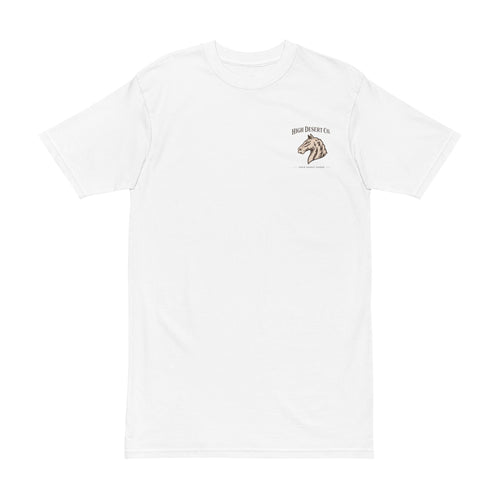 High Desert Co. Rider Tee – "Ride Free • Live Wild" Graphic T‑Shirt