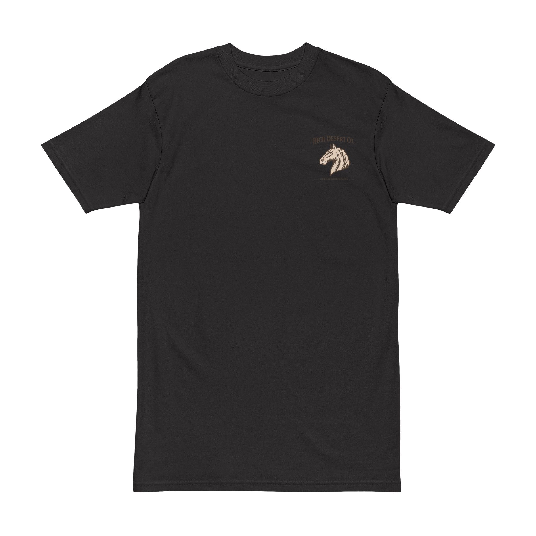 High Desert Co. Rider Tee – "Ride Free • Live Wild" Graphic T‑Shirt